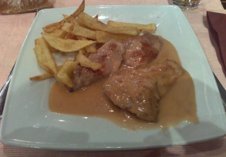 SOLOMILLO AL JEREZ (CARNES) dificultad: media-baja