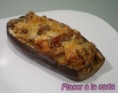 BERENJENAS RELLENAS DE PECHUGA DE PAVO (VERDURAS)(CARNES) dificultad:media-alta