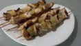 BROCHETAS DE POLLO Y PIÑA (CARNES) (dificultad:baja)